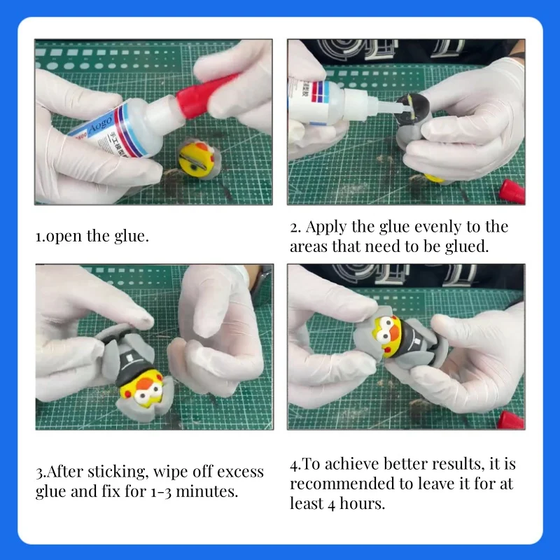 Building Blocks Glue 30 Second Quick Drying Toy Glue Lego Building Garage Kit Decoration Furniture Repair Instant Adhesive Glue