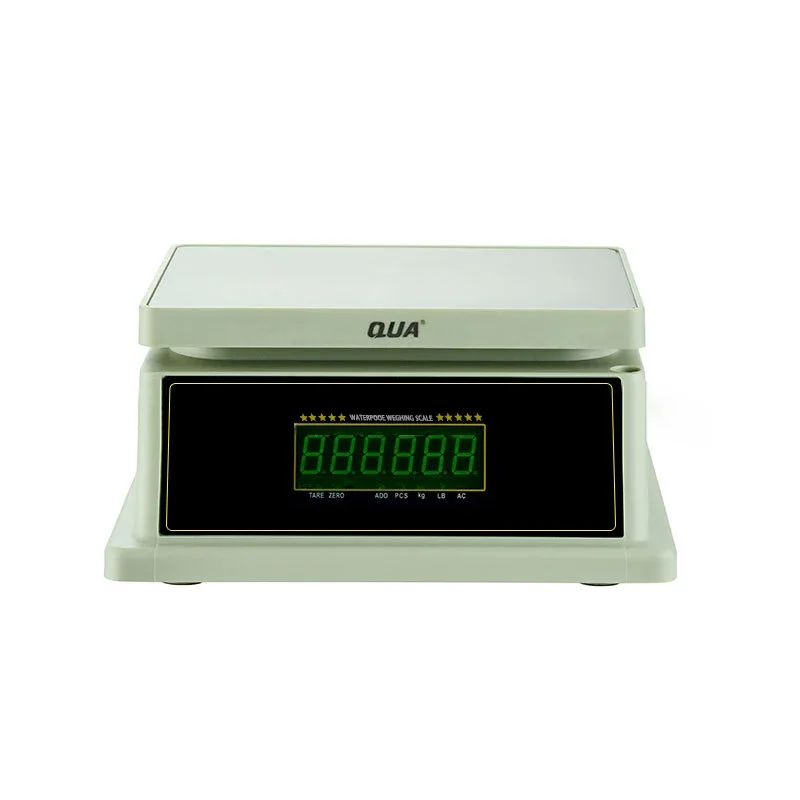 Double-sided Display Lcd Waterproof Weighing Scales Kitchen Fish Table Price Computing Scales