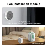 Tuya Zigbee Temperature Humidity Sensor Indoor Hygrometer Thermometer Detector LCD Screen Smart Life App Battery Or USB Powered - Image 5