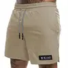 Men's and women's nylon fabric shorts, five point loose sportswear, quick drying, solid lace, same style, summer 5