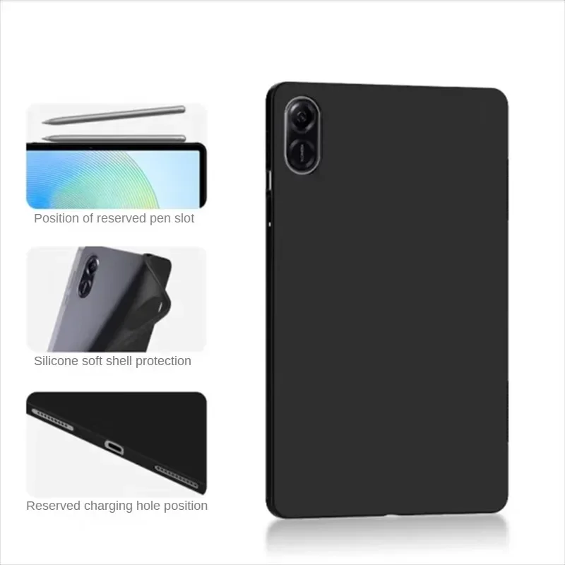 Versatile Silicone TPU Tablet Cover - Soft, Half-Covering Design