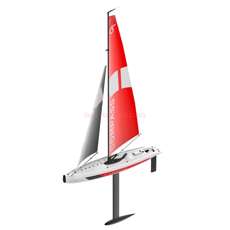 Bateau RC Voilier 650mm ABS Sans Moteur - Maquette à Assembler