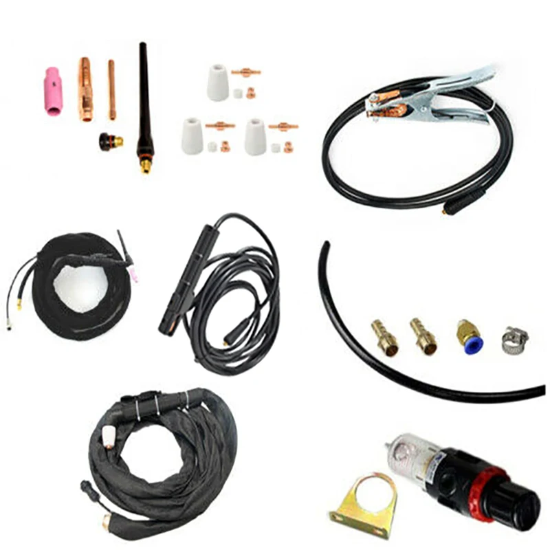 CT418 TIG/ MMA/CUT TIG Welder, Inverter 3 in 1 Welding Machine,180A TIG/ MMA 40A CUT ,Portable Multifunction Welding Equipment 5