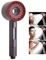New Design Colors are Selling Well High Pressure Shower Head 3 Modes Spray with Filter Rain Shower Faucet Bathroom Accessories 1