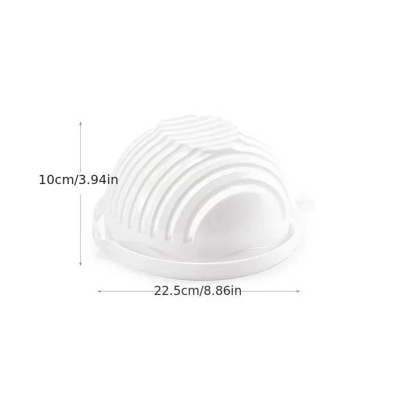Fruit and vegetable salad cutting bowl multifunctional kitchen drain basket filter storage rack