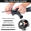 Electric Reciprocating Saw Adapter, Home Cordless Electric Jig Saw, Electric Saw, Suitable For Wood/Plastic/Metal,Cutting Tools 2