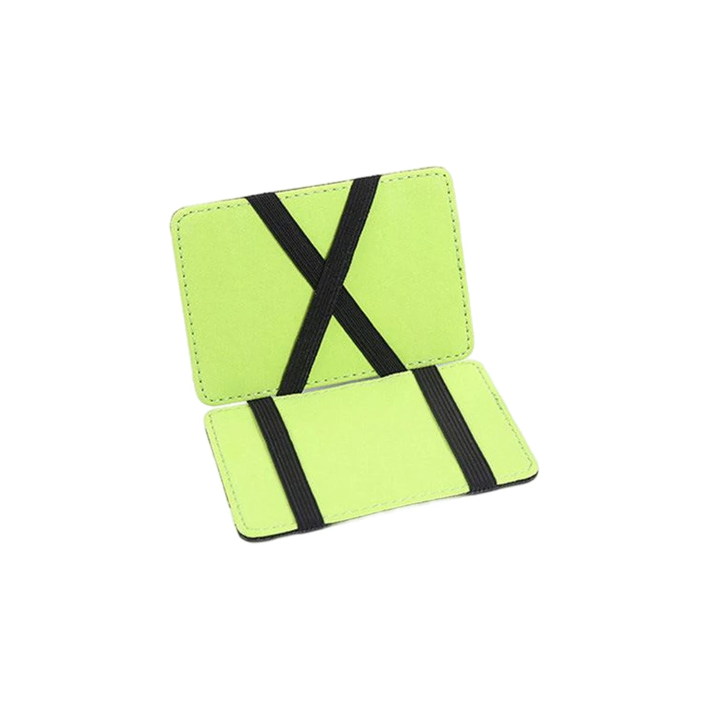 Women Men Portable Mini Purse Travelling Hiking Simple Design Slim Wallet Money Clip Credit Debit Cards Cash Holder