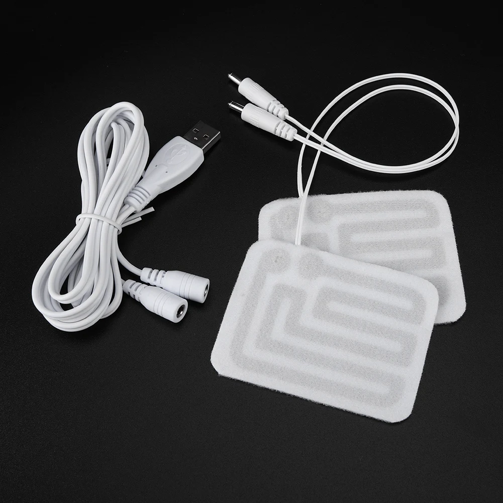 1-5PCS USB Heating Pad Electric Heated Gloves Pad Multi-Function Heating Mat Graphene Heated Mat Warmer for Neck Shoulders Legs