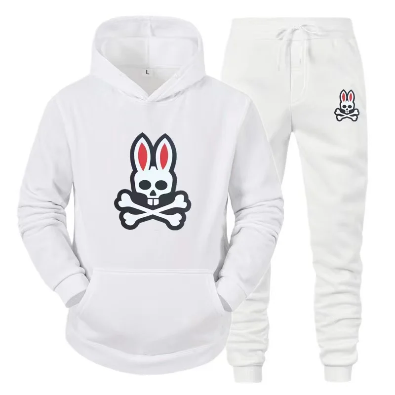 

Chándal de moda para hombre, conjunto de Sudadera con capucha de lujo, pantalones de chándal de alta calidad, sudadera deportiva