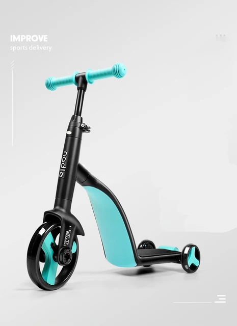Baby Scooter Tricycle Baby 3 In 1 Balance Bike  Ride On Toys Kids Gift Christmas gifts High Quality Tricycle Balance Car 6