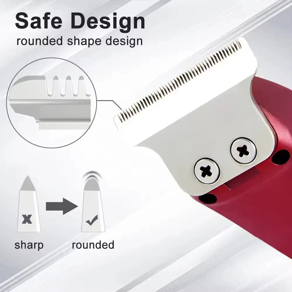 Hair Clipper Mini Portable Electric Rechargeable Small Clipper Bald Head Trimmer Barber Haircut Shaver