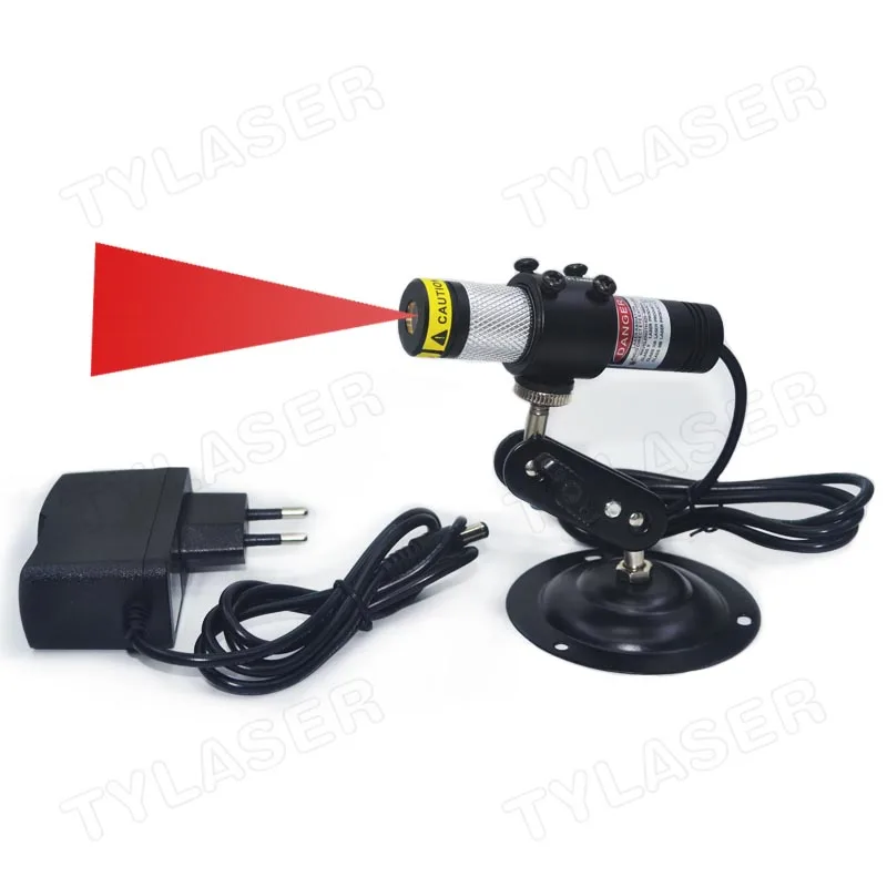 Waterproof Glass D20X90mm Focusable 650nm 660nm Red Line Laser 10mW 30mW 50mW 100mW Laser Module for Wood Cutting Positioning