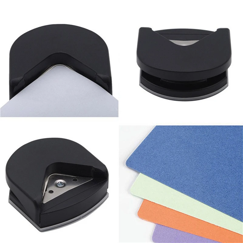 Solid Color Corner Rounder DIY Scrapbooking Paper Trimmer Rounder Paper Puncher Card Photo Cutter Tools Office Supplies images - 6