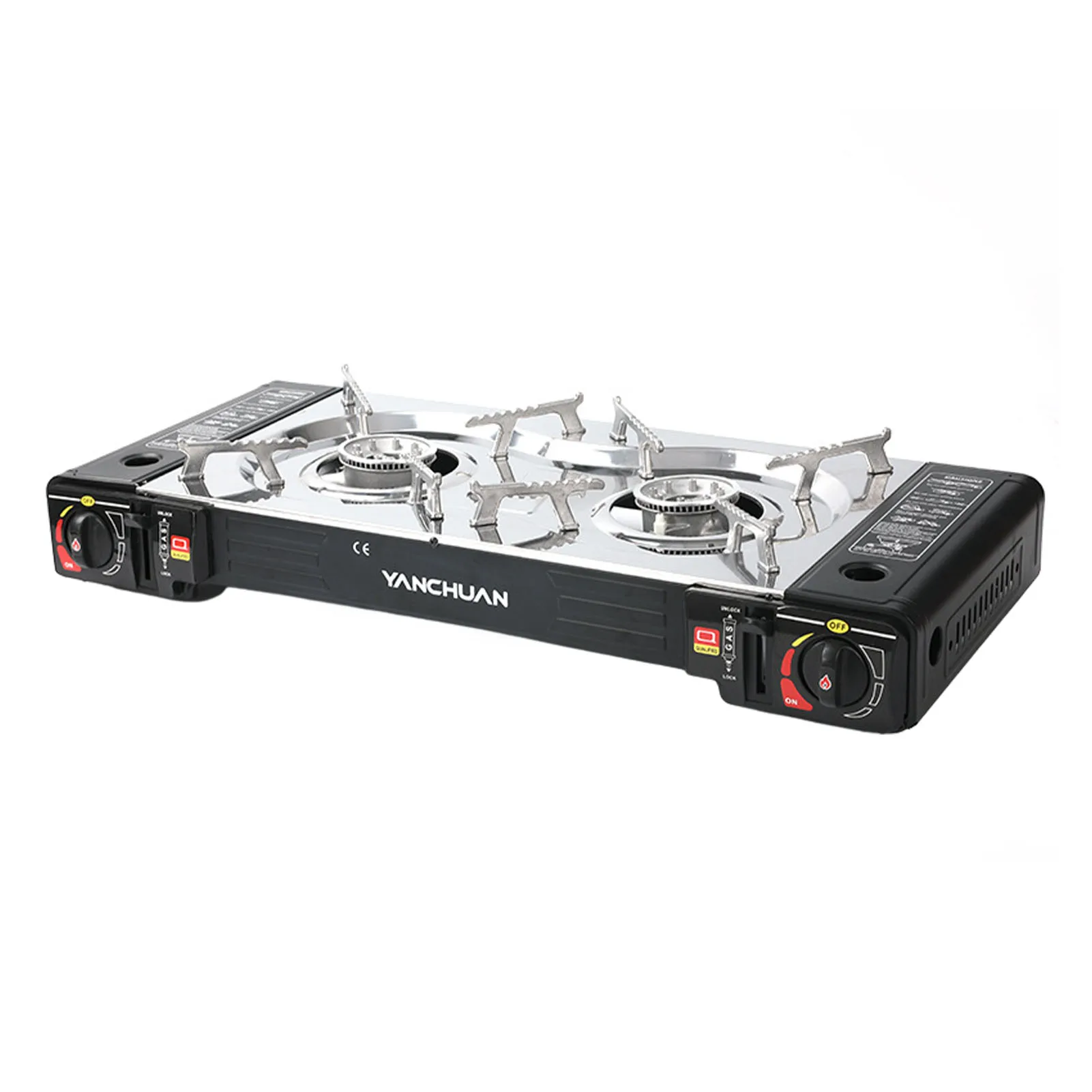 Portable Gas Stove Strong And Durable Double Stove Cooktop Multiple