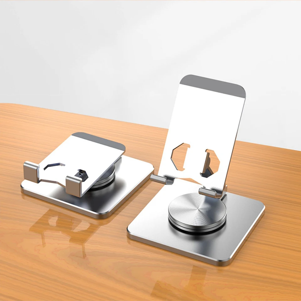 New Aluminum Alloy Mobile Phone Holder Tablet Support Portable 360 Degree Rotatable Folding Stand Universal Desktop Lazy Bracket 14 S0b61c12b1ee548dba74600df3543529el