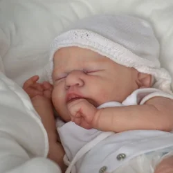 18Inch Unpainted Reborn Doll Kit Romilly Limited Edition Lifelike Soft Touch Unfinished Doll Kit