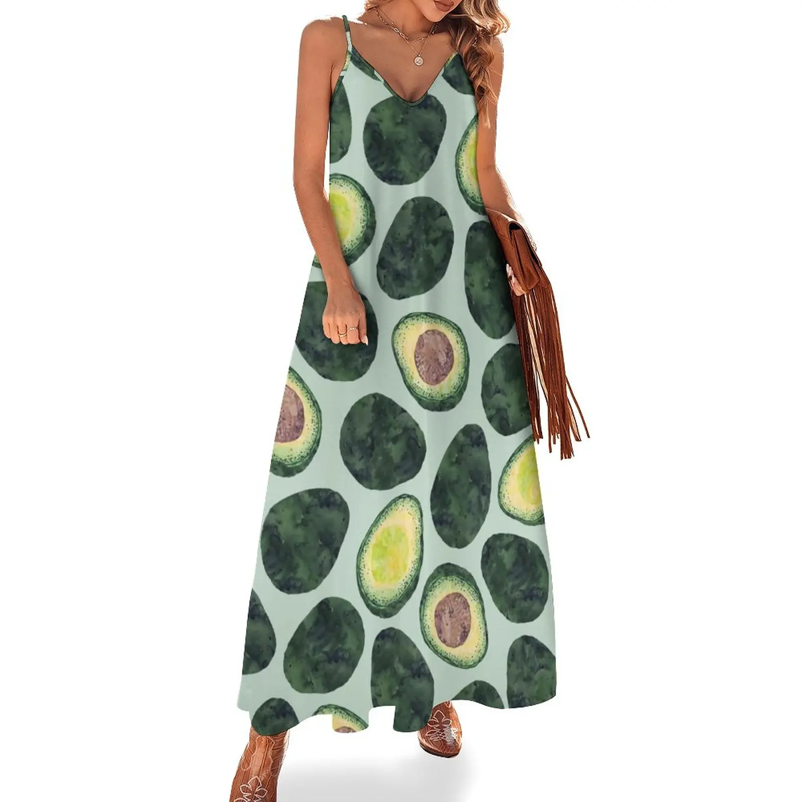 

Avocado Addict Sleeveless Dress womans clothing dresses with long sleeves ladies dresses for special occasion