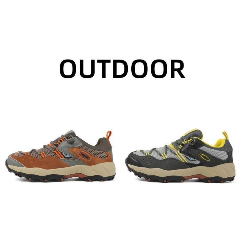 Outdoor men's spring and summer genuine leather waterproof, anti slip, wear-resistant hiking mountain sports shoes 3168 with 20_voghion.com