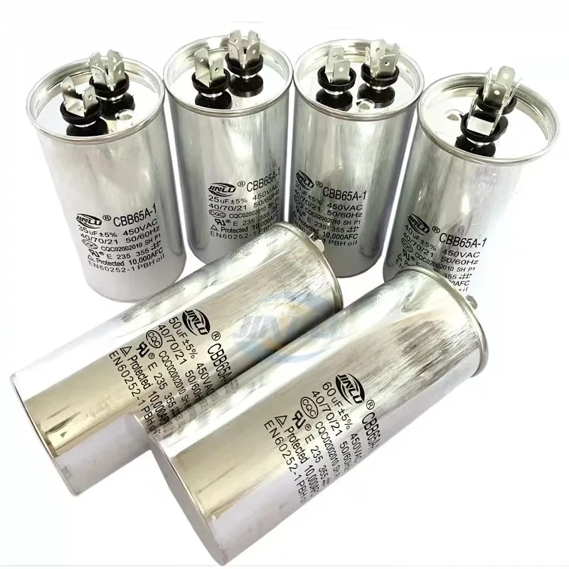 CBB65 AC Motor Capacitor Air Conditioner Compressor Start Capacitor