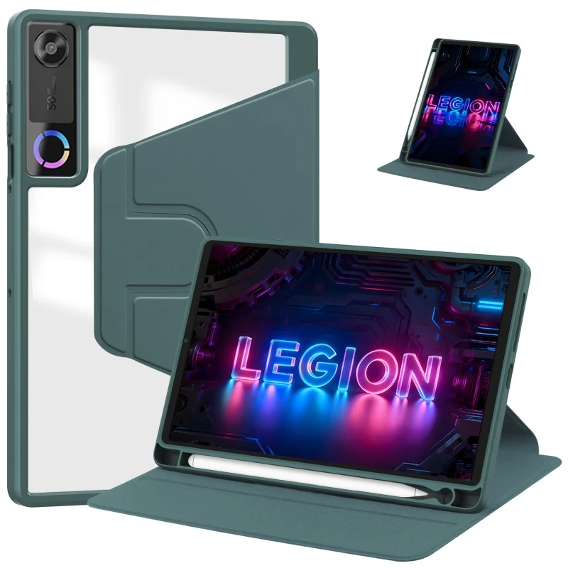Enhanced Product Title:  
Premium 360° Rotating Acrylic Stand Case with Pencil Holder