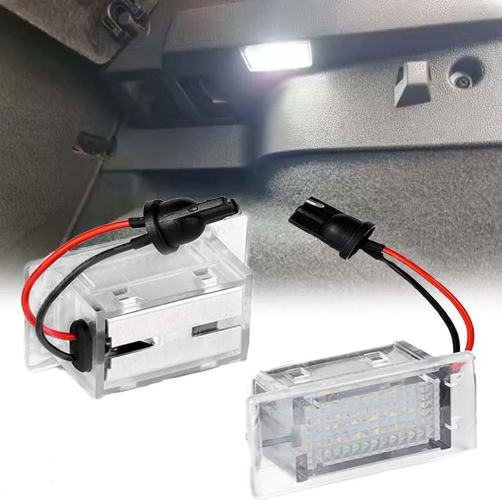 1 Pz Per Ford Focus Mondeo Galaxy Fiesta Led Car Door Trunk Lights Bagagli Footwell Lamps C-Max S-Max Transit Esosport Foto
