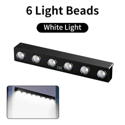 Solar - Powered LED Outdoor Wall Light - Waterproof Garden Landscape & Sign Accent Lamp (6leds Cold light)