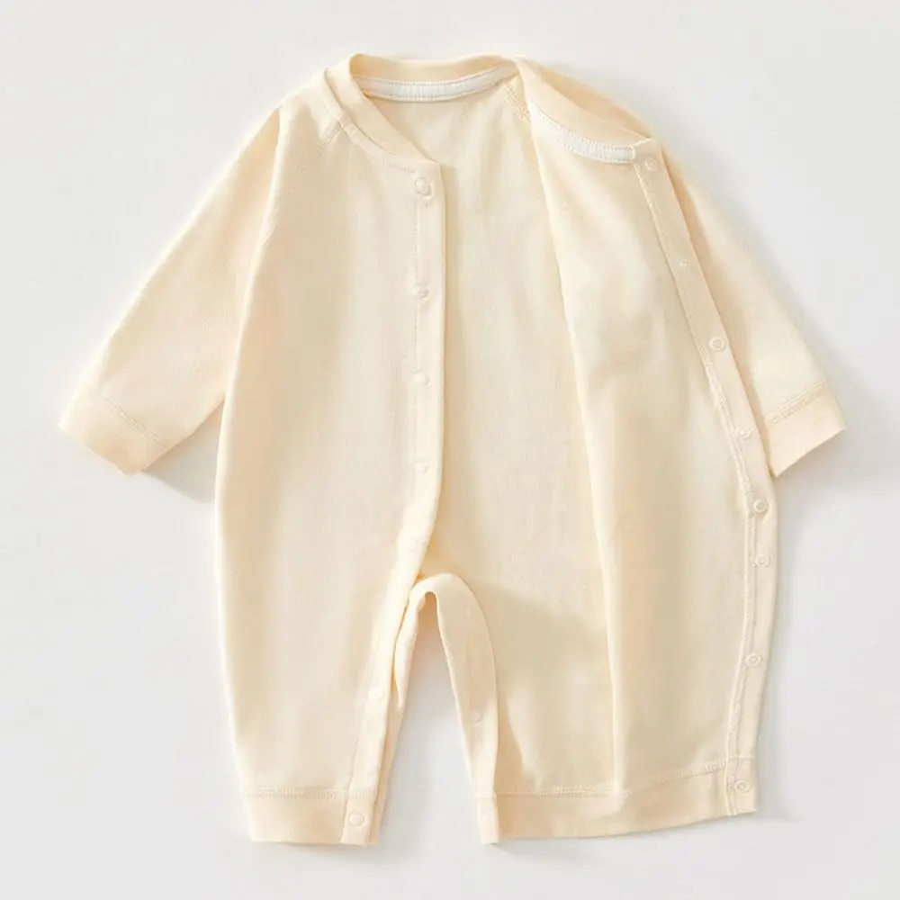 Fashion Long Sleeve Baby Romper Soft Fabric Pure Cotton Cartoon Love Bodysuit Strawberry Stripe Newborn Onesie Casual Outfit