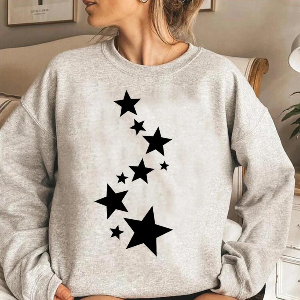 

Star Girl Y2k Punk hoodies women Korean style Fleece long sleeve top sweat y2k clothes women harajuku clothing