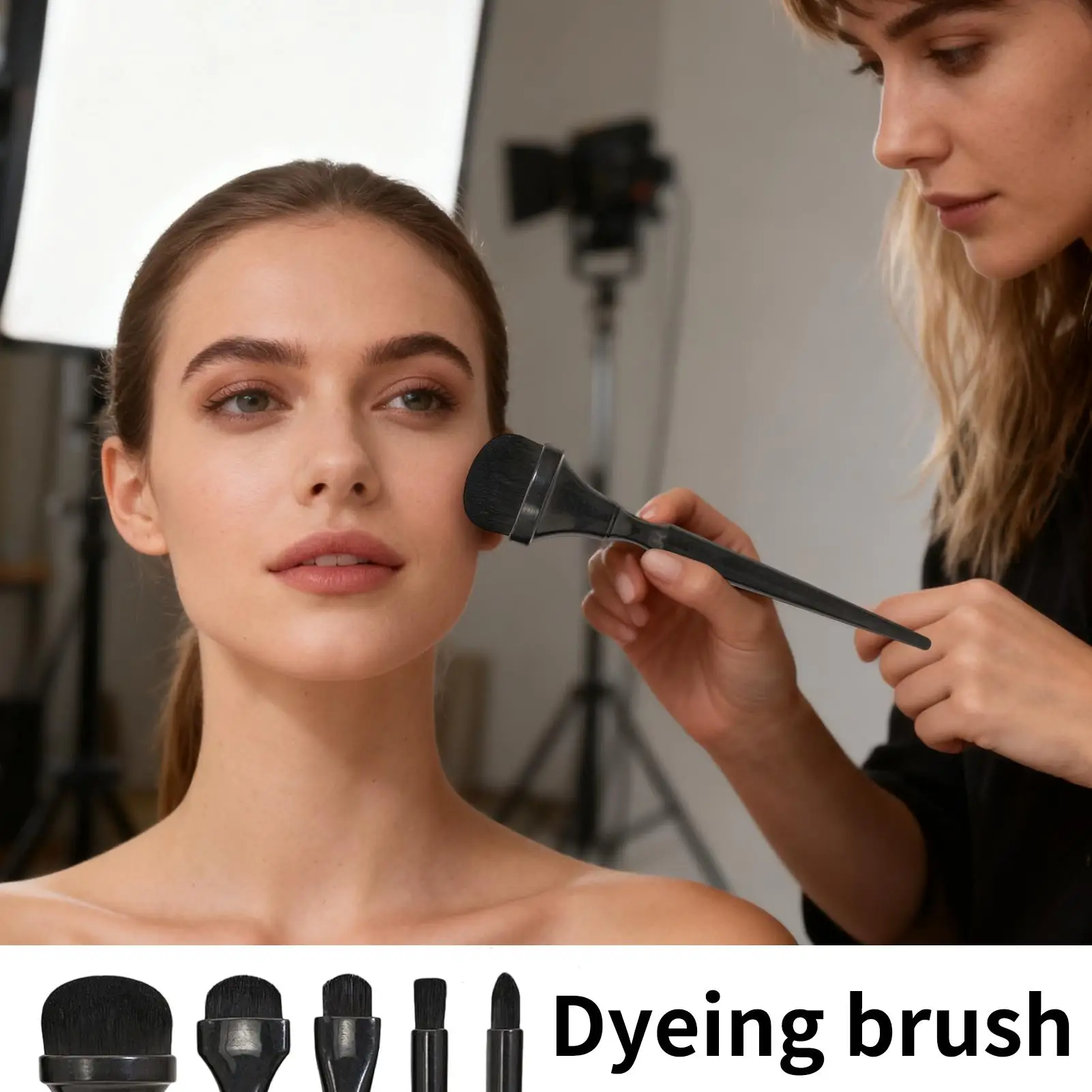 숯 드로잉, 파스텔 페인팅, 금박 잉크 페인팅, DIY 스크랩북킹 카드 페인팅용 블렌딩 브러쉬 5개 세트