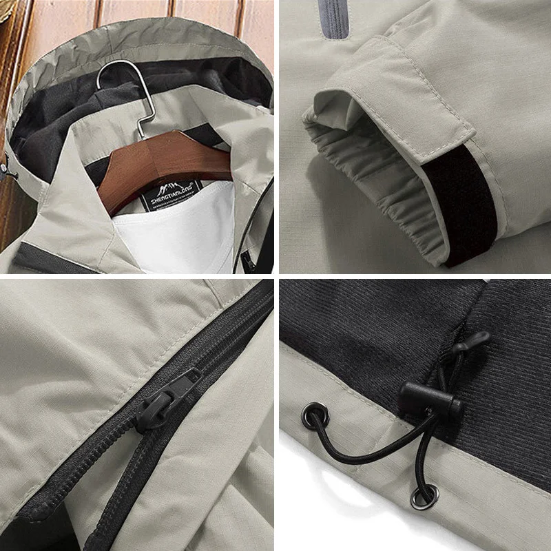 Waterproof Hiking Jackets Waterproof Jackets Waterproof Coats Men Autumn Winter Hiking Camping Climbing Fishing Hunting