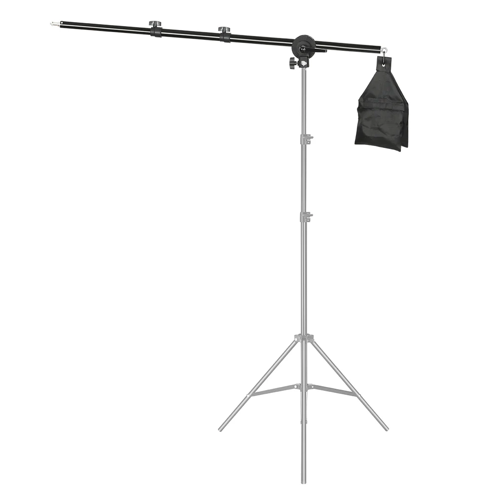 SH Photographic Equipment Photo Studio Light Kit Boom Arm Stand Tripod with 200CM Light Stand Tripod Cross Arm With Sandbag