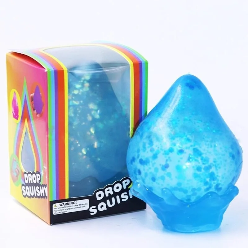 Schylling Needoh Dream Drop Raindrop Squishy Sensory Toy Maltose Slow Rebound Non-toxic Anxiety Relief Autism Portable Toy Gift