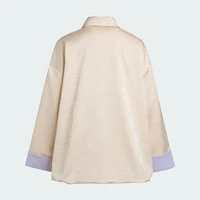 Veste ample brodée Trefoil authentique Adidas pour femme, nouvelle collection chinoise KW1997 2