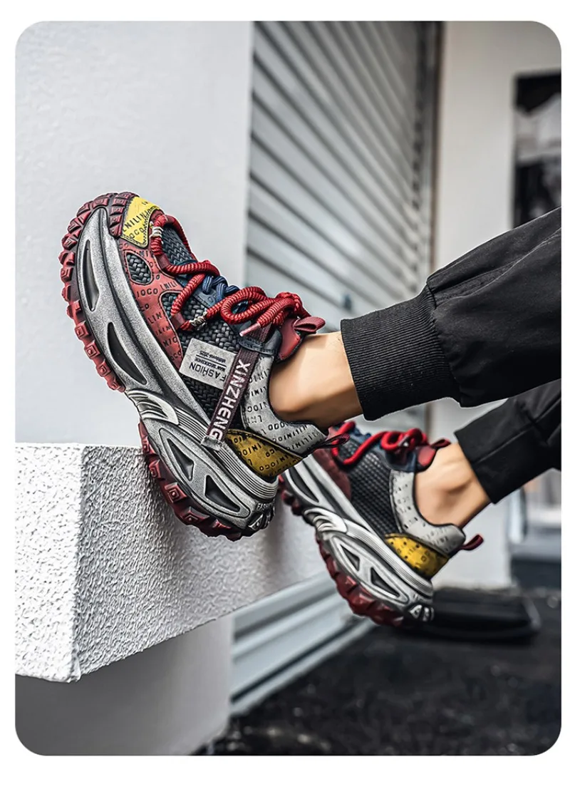 for Mesh Breathable Platform Sneakers Light Luxury High-end Casual Trend Comfort Men Shoes Кроссовки Мужские_vogvips.com