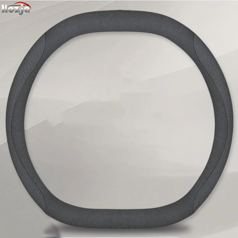 Premium Breathable Non-Slip Leather Steering Wheel Cover - Car Styling Auto Accessory
