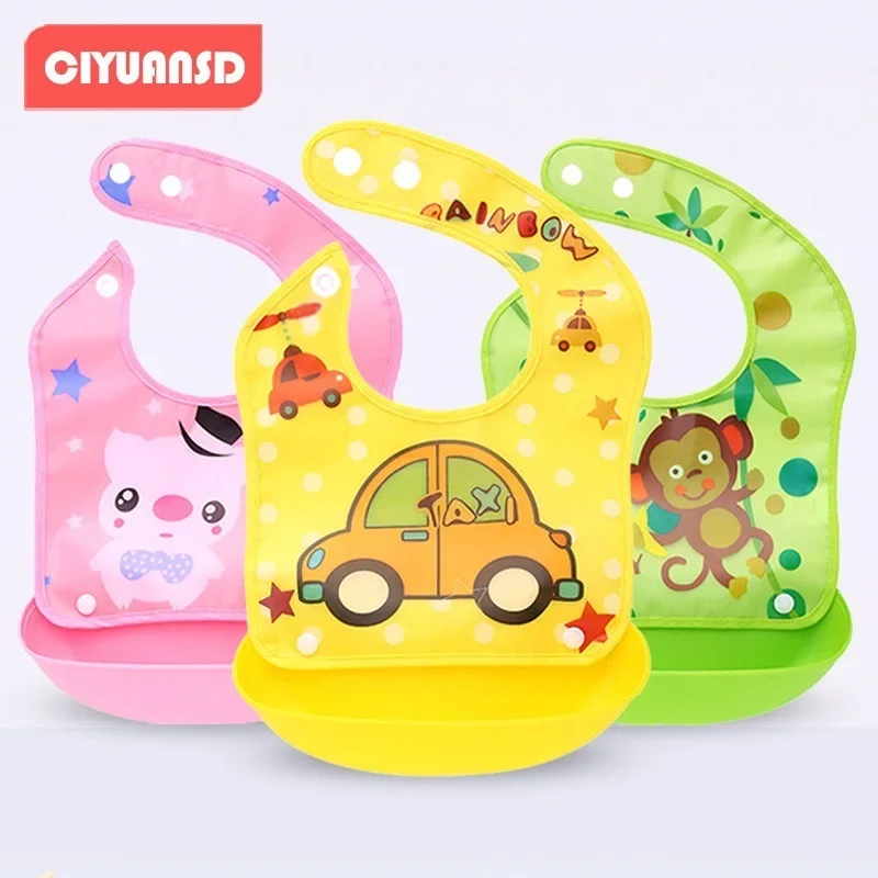 

Нагрудник для младенцев, силиконовый, водонепроницаемый, кармашек для риса, еды, ужина, кормления после еды