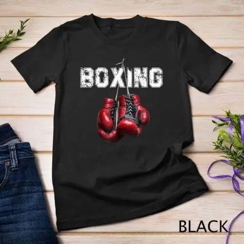 

Забавная Женская футболка унисекс I Love Boxing