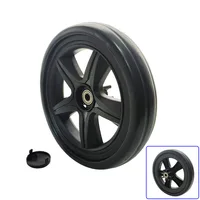 20CM Stroller Wheel Universal Back One 8Inch Outer Size Pram Wheel Pushchair Rear Wheel With 6900ZZ Bearings Baby Accessories