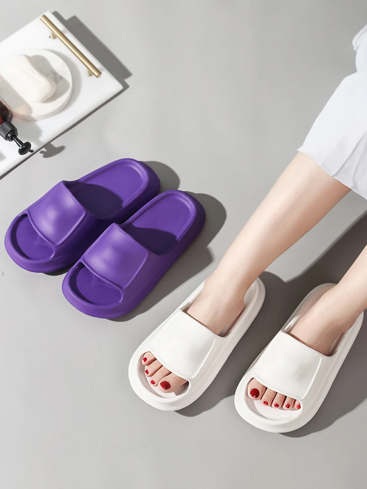 

2022 new thick bottom household non-slip bathroom bath soft bottom summer and autumn home slippers DY2933