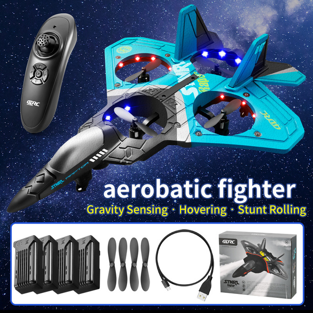RC Remote Control Airplane 2.4G 6CH Remote Control Fighter Hobby Plane Glider Airplane EPP Foam Toys RC drone Kids Gift