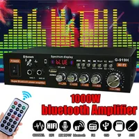 G-919H 1000W Home Power Amplifiers Audio Bluetooth Amplificador Subwoofer Speakers Theater Audio Sound System 220V/110V FM