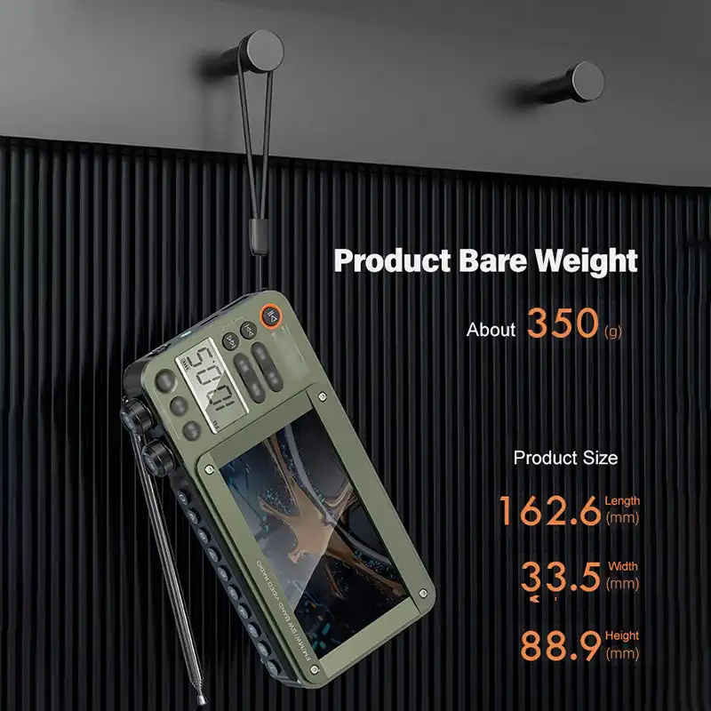 Video Plug-in Bluetooth Pocket Full Band Video Radio