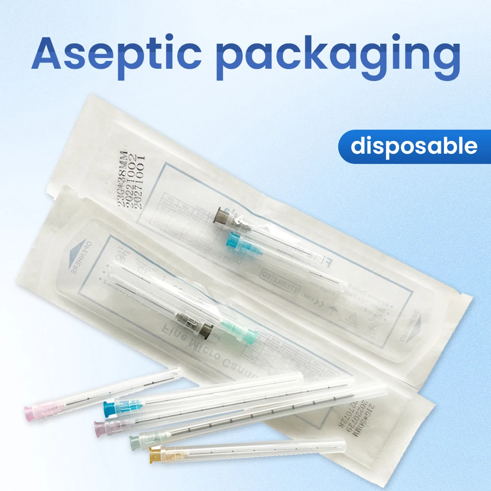 Medical Cannula Sterile Blunt Cannula 18G 22G 25G 27G 50mm 70mm