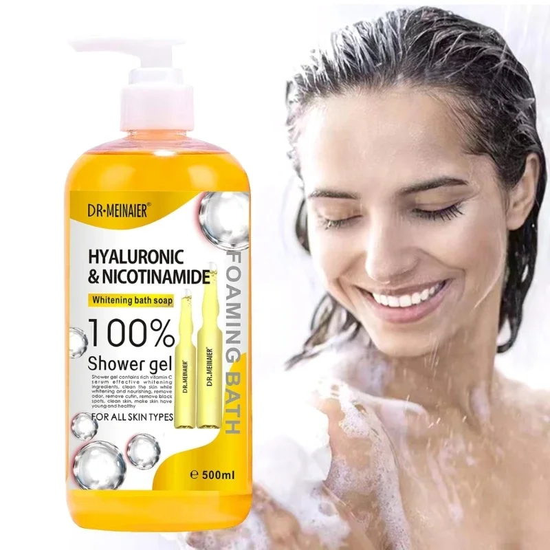 

Amino Acid Niacinamide Oil-control Removing Acne Freshen Fragrances Body Wash Dropship Skin Rejuvenation Shower Gel Hydrating