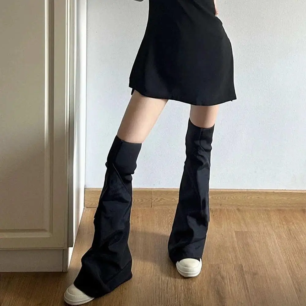 New Japanese Lolita Socks Women Soft Stretchy Wide Leg Warmer Cosplay Foot Cover Winter Heap Heap Sock Y2K Over Knee Leg Covers