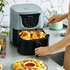 Large capacity 5L visual air fryer: Multifunctional, fully automatic, oil-free new all-in-one electric fryer. 4