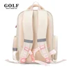 GOLF Primary School Students Reduce Burden backpack 1-6 Grade Large Capacity Children's Backpack Female Backpack Male 5