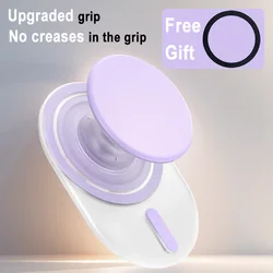 Enhanced Magnetic Phone Holder Grip & Stand by Grippopso (Purple)