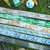 JIANWU 25mm*200cm Wandering on The Road Series Vintage Landscaping Washi Tape Creative DIY Journal Collage Stationery 1
