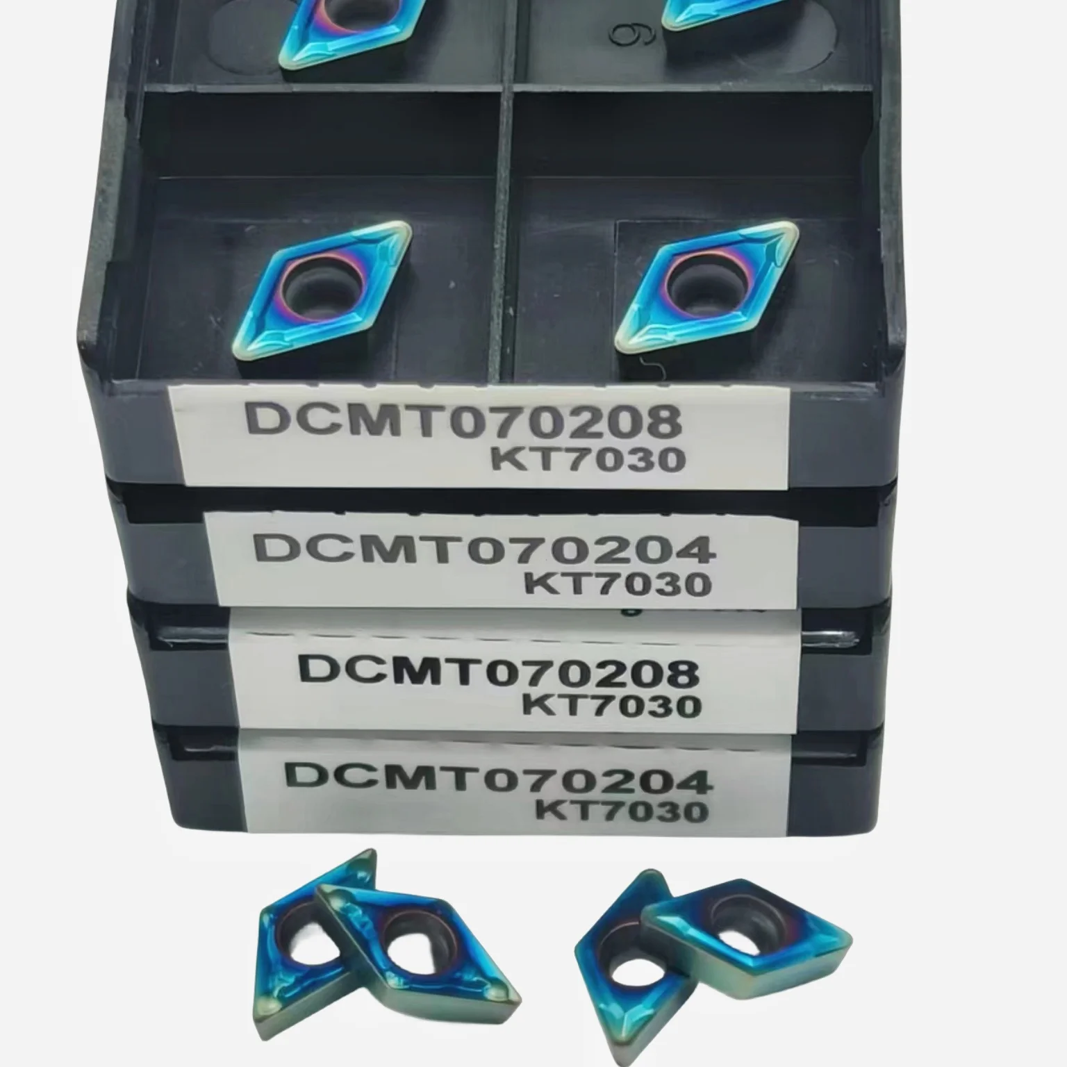 

Твердые лезвия DCMT070204 DCMT070208, токарный инструмент с ЧПУ, токарный инструмент из стали и нержавеющей стали, фрезерная вставка